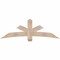 Ekena Millwork Alberta Smooth Timber Gable Bracket, Douglas Fir, 72"W x 24"H x 5 1/2"D x 5 1/2"F, 8/12 Pitch GBW072X24X0606ALB00SDF - alternate 1